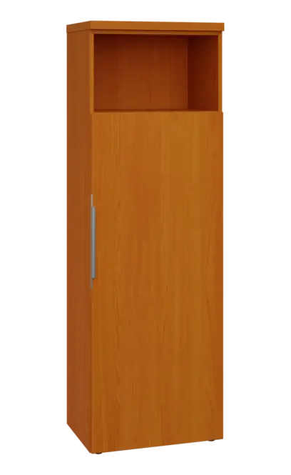 SIN 5 - 6DN kancelářská skříň, 1-dveřová/nika, pravá, 1820x600x400, třešeň šumavská